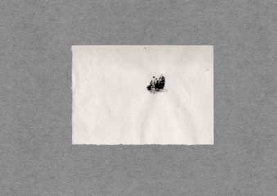 Abeilles, Lavis 2021, 12.5x30 7cm 3