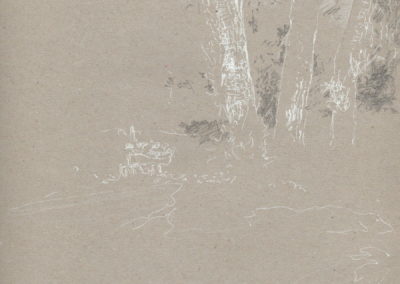 Encre blanche et crayon 2015, 21x29.7cm 10