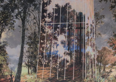 Pastels 1991, 93x54cm 2