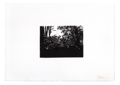 Linogravure 1997, 11.5X8.5cm 24