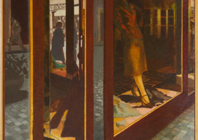 Vitrine, Huile 1981, 30x30cm 2