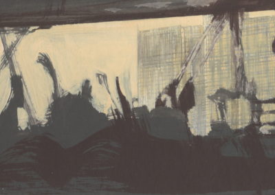 Friches urbaines, Acryl 1999, 20x36cm 3