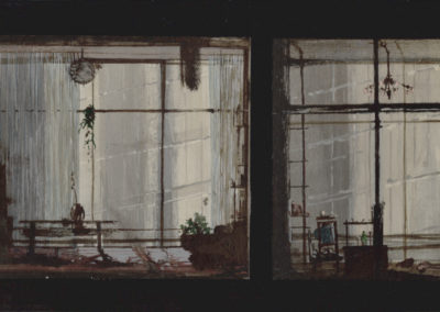 Friches urbaines, Acryl 1999, 20x36cm 6