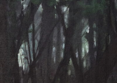 Acryl sur jute 2001, 40x40cm 1