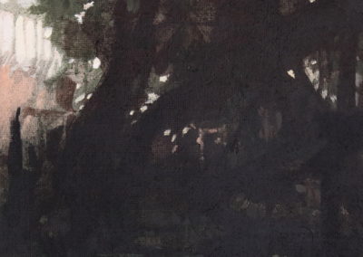 Acryl sur jute 2001, 40x40cm 8