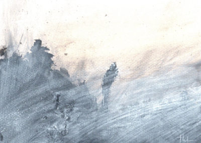 Huiles sur Gouaches 2007, 12x16.5cm-12