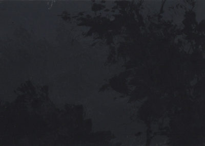 Paysage du Médoc, Gouaches 2010, 10x15cm 1