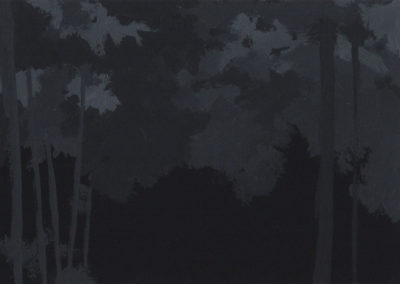 Paysage du Médoc, Gouaches 2010, 10x15cm 10