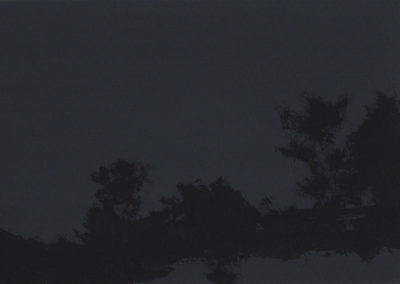 Paysage du Médoc, Gouaches 2010, 10x15cm 12