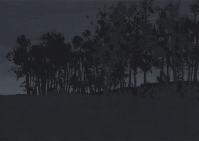 Paysage du Médoc, Gouaches 2010, 10x15cm 13