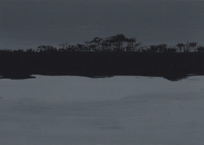 Paysage du Médoc, Gouaches 2010, 10x15cm 15