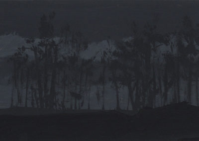 Paysage du Médoc, Gouaches 2010, 10x15cm 19