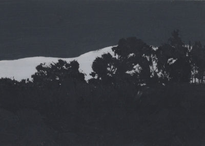 Paysage du Médoc, Gouaches 2010, 10x15cm 2