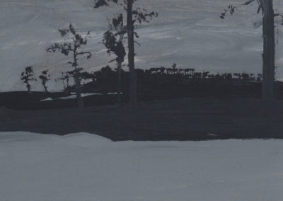 Paysage du Médoc, Gouaches 2010, 10x15cm 21