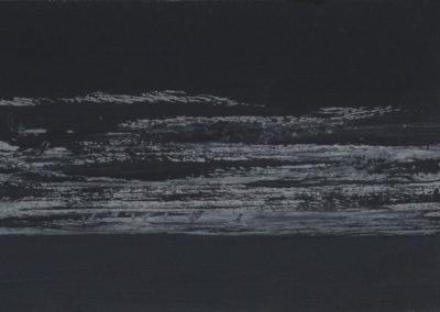 Paysage du Médoc, Gouaches 2010, 10x15cm 5