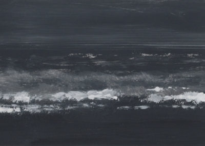 Paysage du Médoc, Gouaches 2010, 10x15cm 7