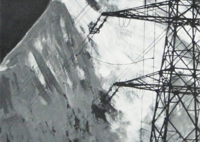 Vinyle sur papier 2018-19, 190x152cm 2