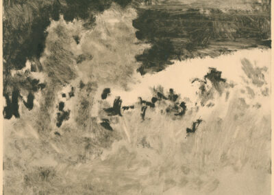 Monotype sur papier Java 35 x29,5 cm.